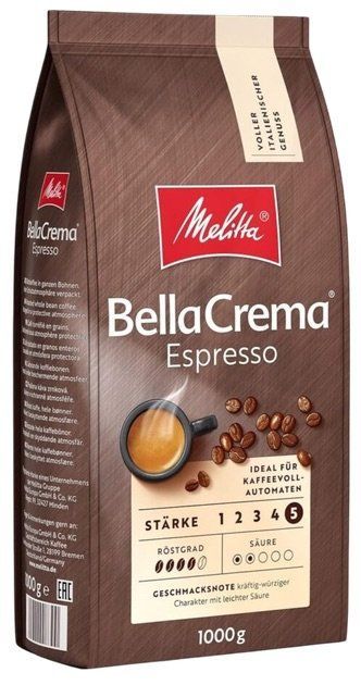 Кава в зернах Melitta BellaCrema Espresso 1 кг 125 фото