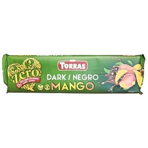 Шоколад чёрный Torras Zero Dark Mango без добавленного сахара 250 г 425 фото