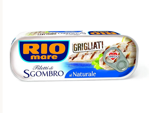 Філе скумбрії Rio Mare Sgombro Grigliati грильоване у власному соці 120/85 г 888 фото
