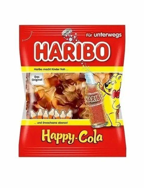 Желейные конфеты HARIBO Happy Cola 175 г 1097 фото