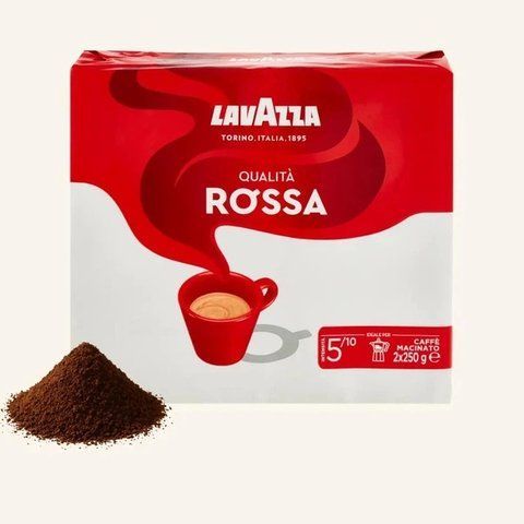 Кава мелена Lavazza Qualit&agrave; Rossa 2*250 г 147 фото