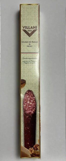 Ковбаса Villani Salami di Parma & Noci з пармезаном та горіхами 210 г 277 фото