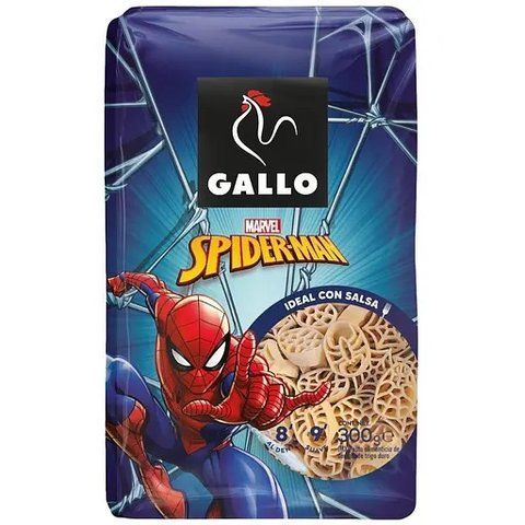 Макаронные изделия Gallo Marvel Spiderman 300 г 204 фото