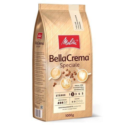 Кава Melitta BellaCrema Speciale у зернах 1 кг 110 фото