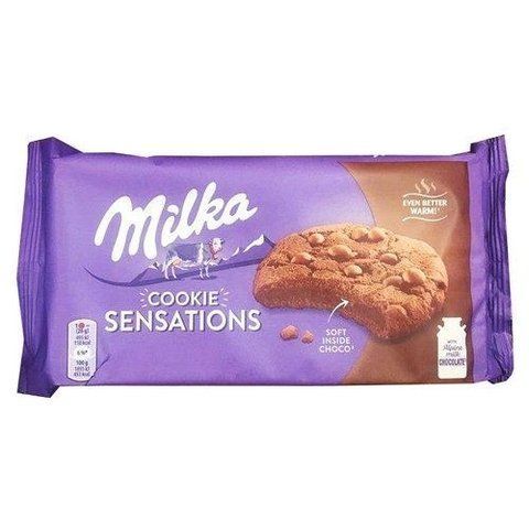 Печиво Milka Sensations Cookies Какао 156 г 365 фото