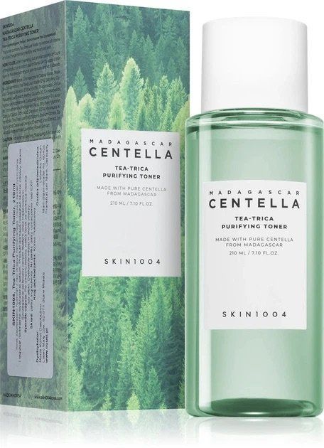 Тонік для розгладження шкіри та звуження пор SKIN1004 Madagascar Centella Tea-Trica Purifying Toner 210 мл 1227 фото