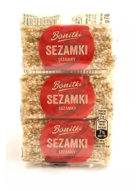 Козинаки кунжутные Bonitki Sezamki классические 81 г 1200 фото