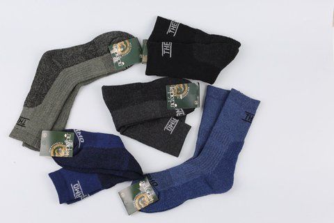 Шкарпетки чоловічі, махрові арт.701 Колір: Чорний, Розмір одиниці: 25 14607 фото