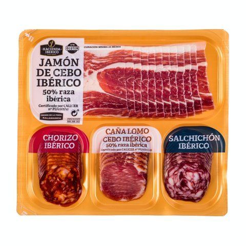 Набор испанских мясных деликатесов Iberico La Hacienda del Iberico 200 г 945 фото