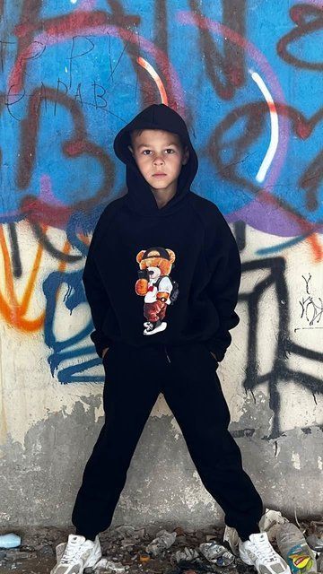 Костюм відпочинковий тринитка зима, (малюнок по узгодженню) малюнок по узгодженню 128 19316 фото