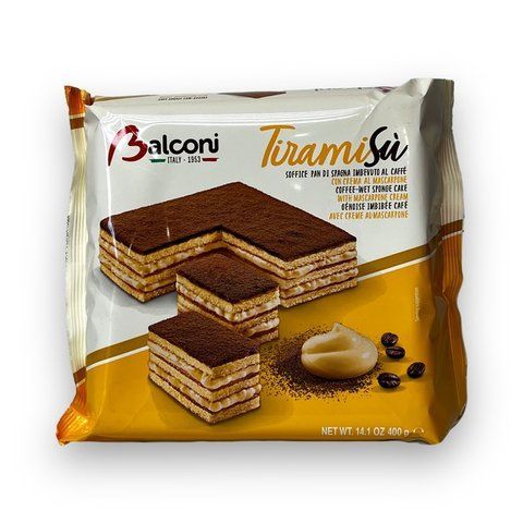 Торт тирамису BALCONI классический torta tiramisu 400 г 457 фото