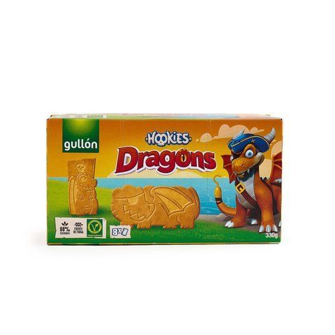 Печенье Gullon Hookies Dragons 330 г 685 фото