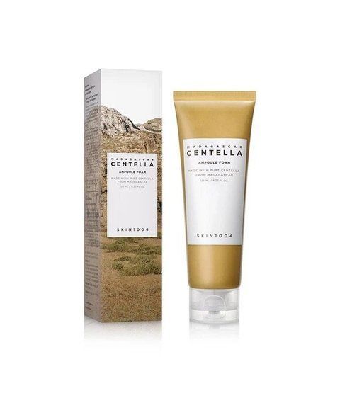 Очищувальна ампульна пінка для вмивання з екстрактом центели SKIN1004 Madagascar Centella Ampoule Foam 125 мл 1210 фото