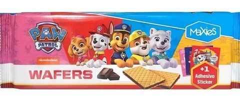 Вафли Maxies Paw Patrol Щенячий Патруль с шоколадной начинкой 150 г 331 фото